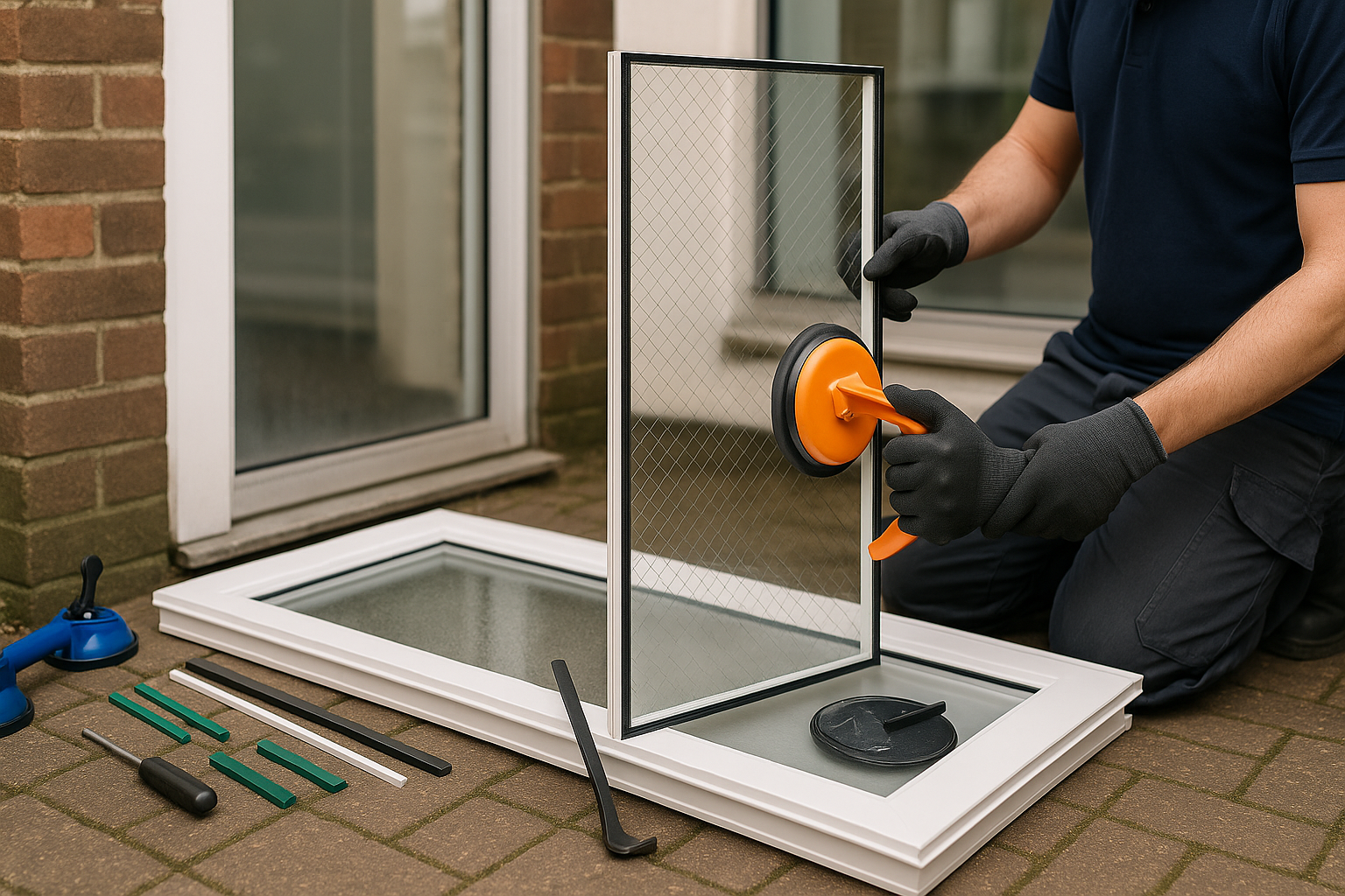 Door Glass Replacement Finchley Central service image